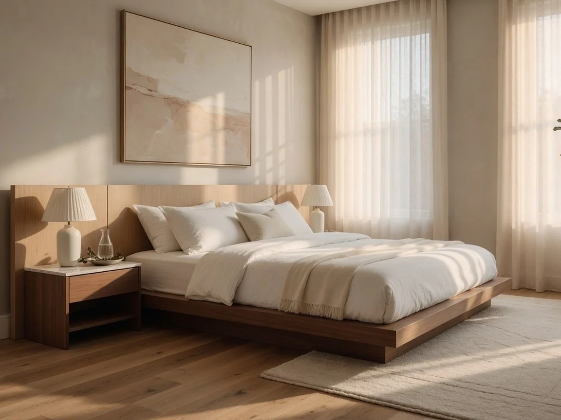 Completed residential interior