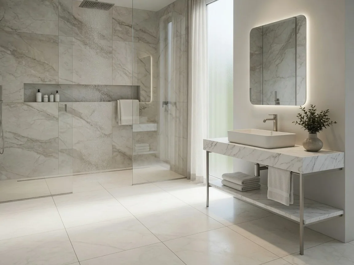 Master Ensuite Warm Floor