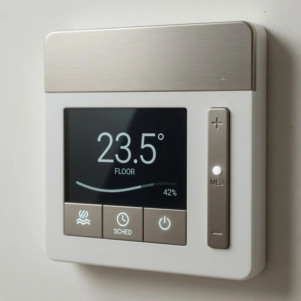 Smart underfloor heating controls
